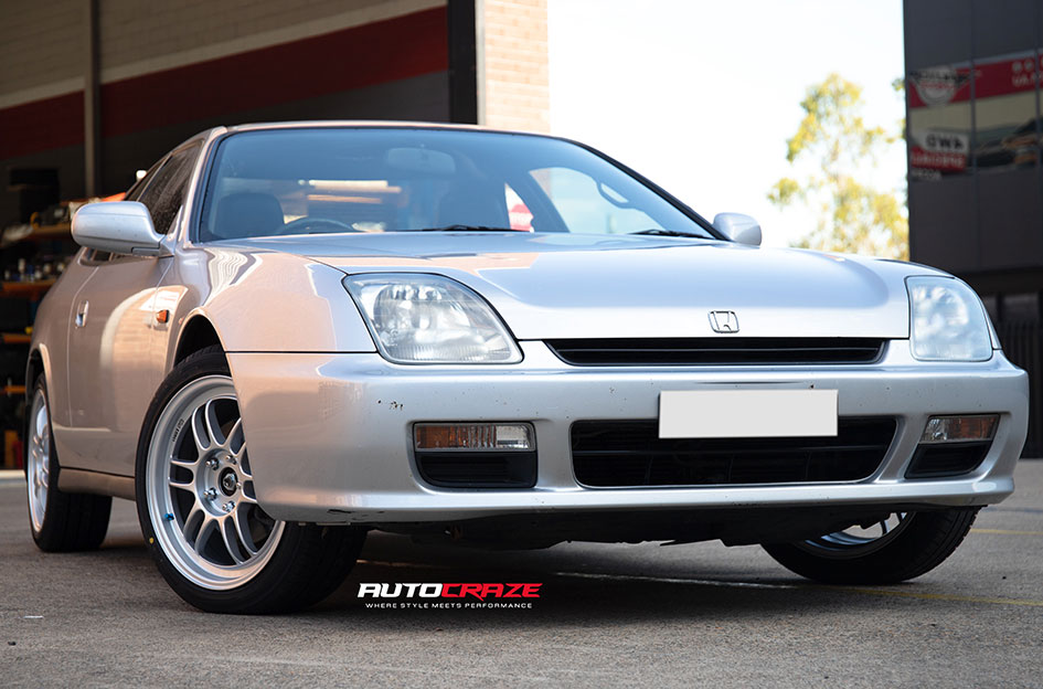 HONDA PRELUDE ENKEI RPF1 SILVER 