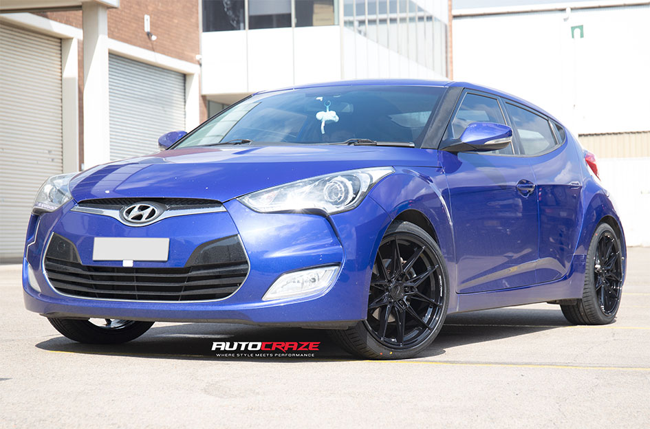 HYUNDAI VELOSTER KING TOXIN GLOSS BLACK