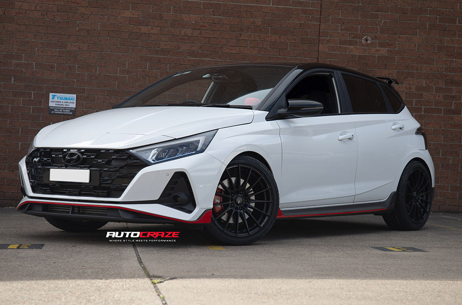 HYUNDAI I20N ENKEI FC01 MATTE BLACK