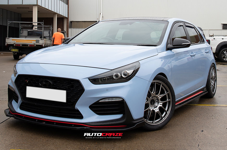 HYUNDAI I30N ENKEI GTC02 HYPER SILVER