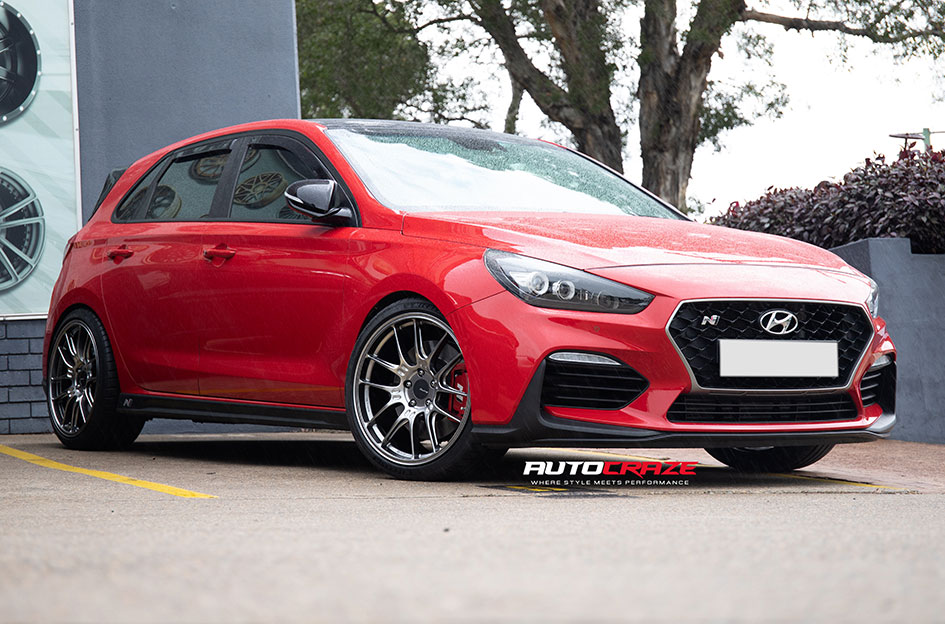 HYUNDAI I30 ENKEI GTC02 HYPER SILVER 