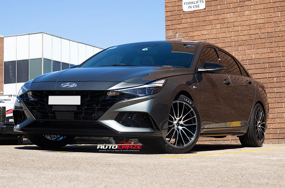 HYUNDAI I30 ENKEI SC49 GLOSS BLACK FULL POLISH