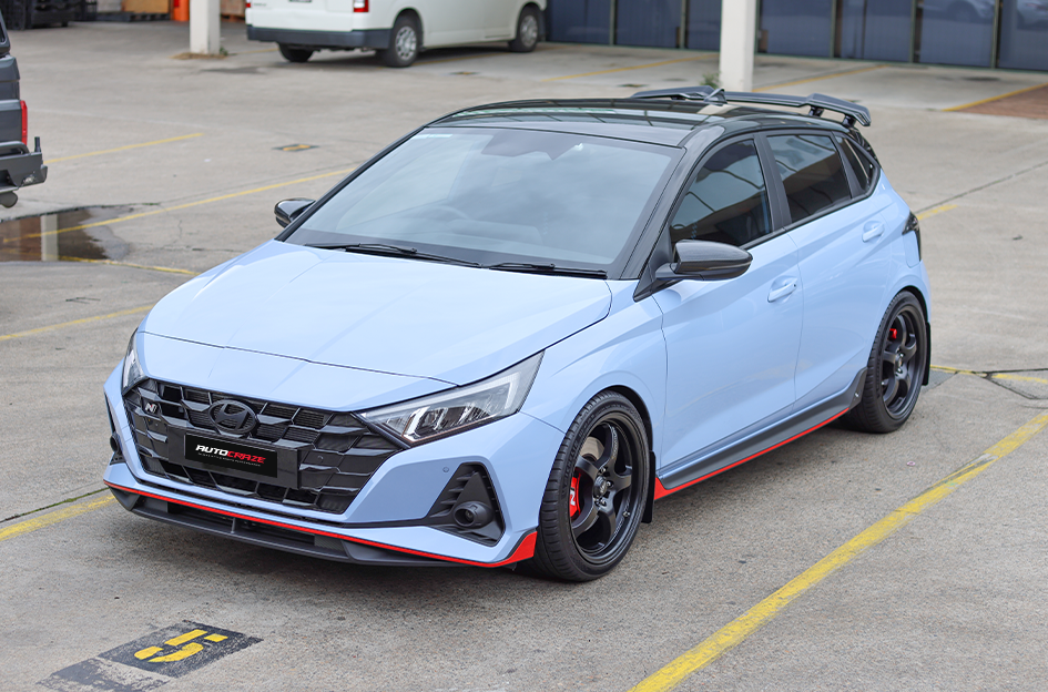 HYUNDAI I30N MOTEGI MR131 SATIN BLACK
