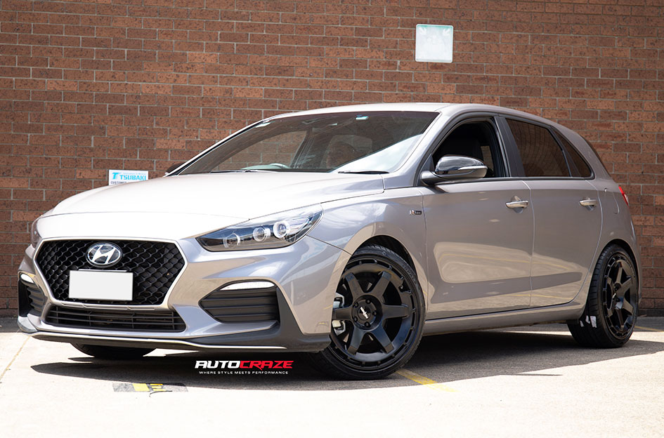 HYUNDAI I30 ROTIFORM KB1 MATTE BLACK