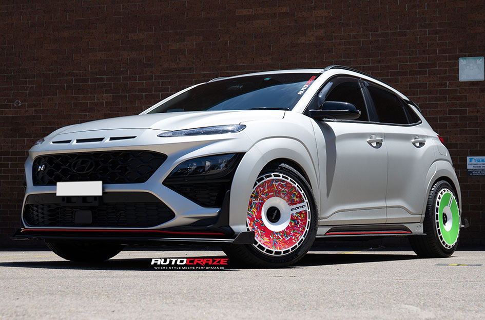 HYUNDAI KONA ROTIFORM AERODISC GREY