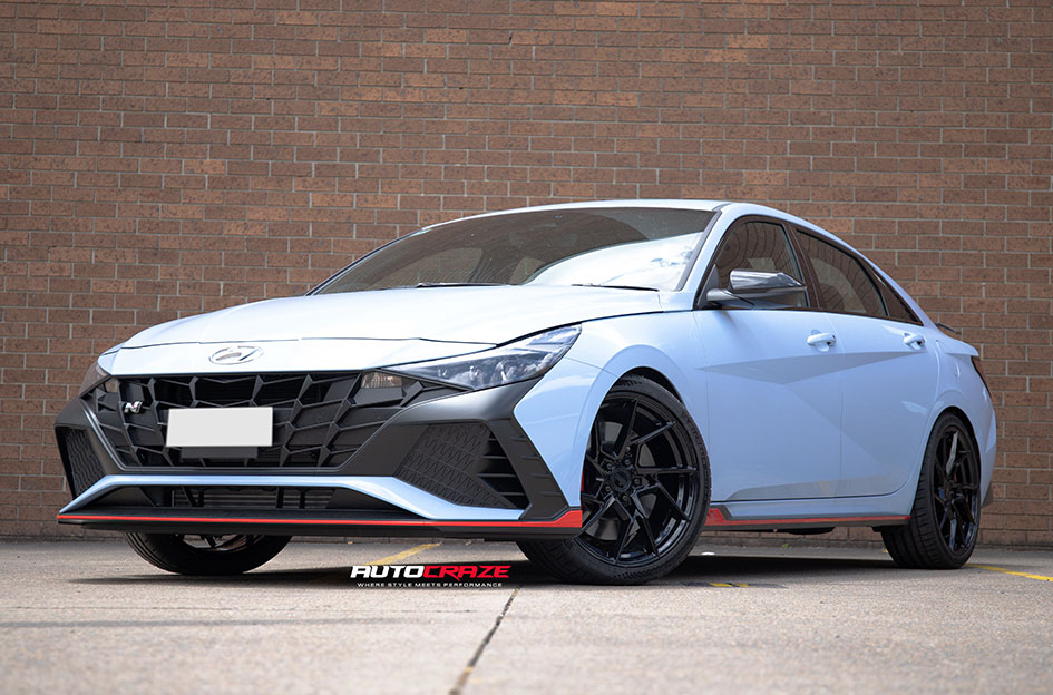 HYUNDAI I30N KING VORTEX GLOSS BLACK 