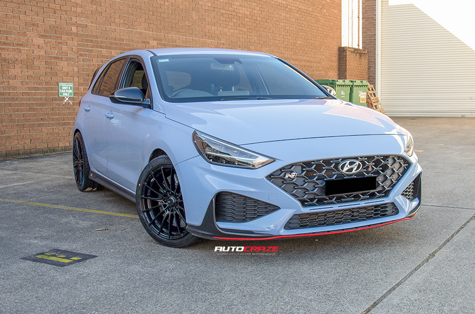 HYUNDAI I30N ENKEI FC01 MATTE BLACK