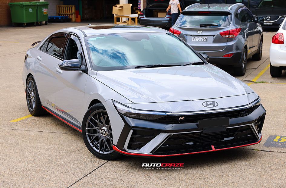 HYUNDAI I30N ROTIFORM RSE MATTE GUN METAL