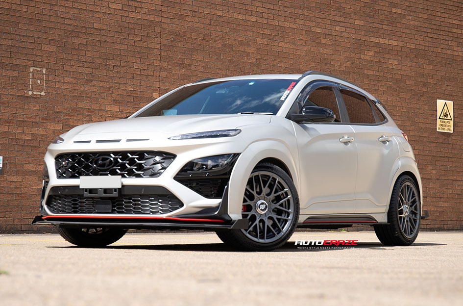 HYUNDAI KONA ROTIFORM RSE MATTE GUN METAL 