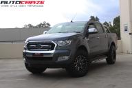 FORD RANGER MAVERICK GLOSS BLACK MILLED ACCENTS