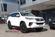 TOYOTA FORTUNER RAZORBACK GLOSS BLACK MILLED ACCENTS