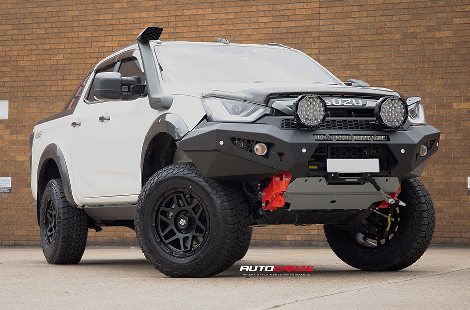 ISUZU DMAX DIESEL COLORADO MATTE BLACK 