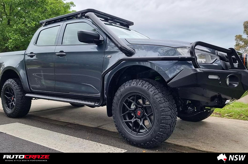 ISUZU DMAX NOMAD SABBATH MATTE BLACK 