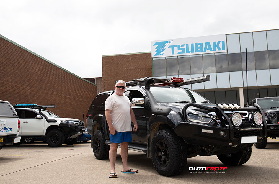 ISUZU DMAX FUEL BEAST BLACK & MACHINED WITH DARK TINT