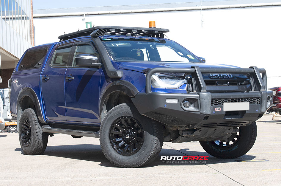 ISUZU DMAX FUEL BLITZ GLOSS BLACK 