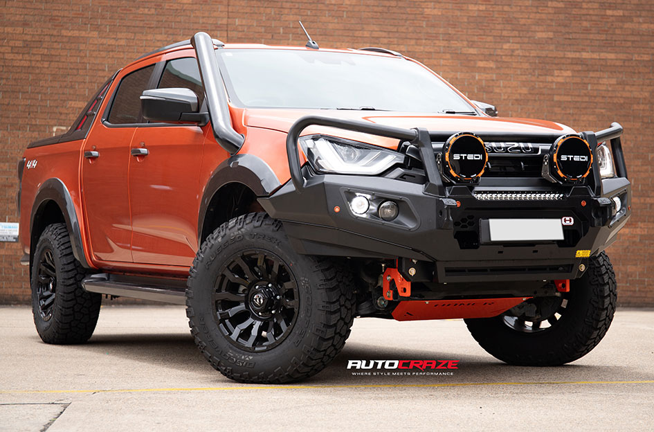 ISUZU DMAX FUEL BLITZ GLOSS BLACK 
