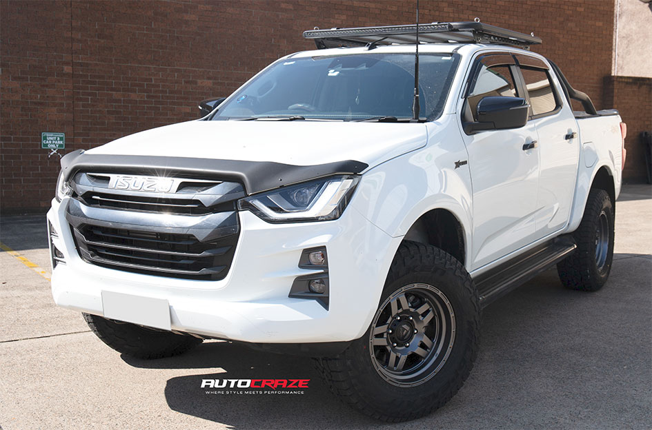 ISUZU DMAX FUEL OXIDE MATTE GUNMETAL