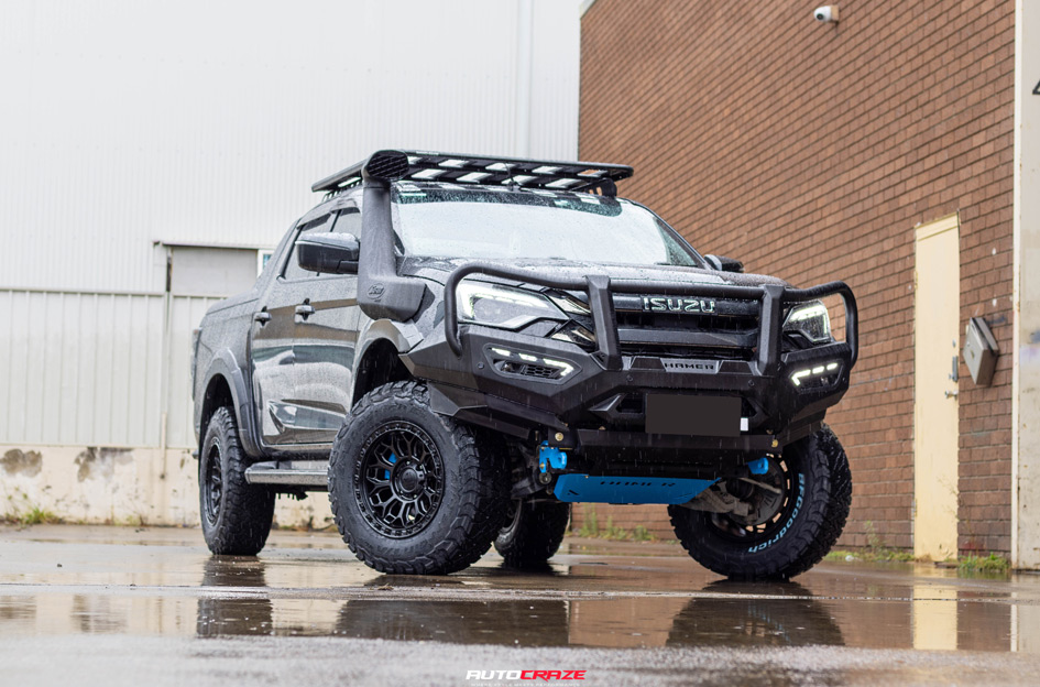 ISUZU D-MAX FUEL TALON BLACKOUT