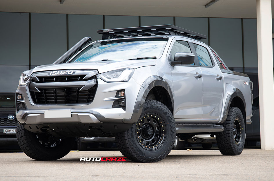 ISUZU DMAX KING D-LOCKER SATIN BLACK 