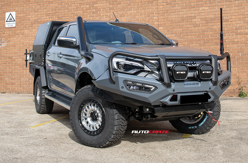 ISUZU DMAX KMC IMS MACHINED W/ BLACK LIP