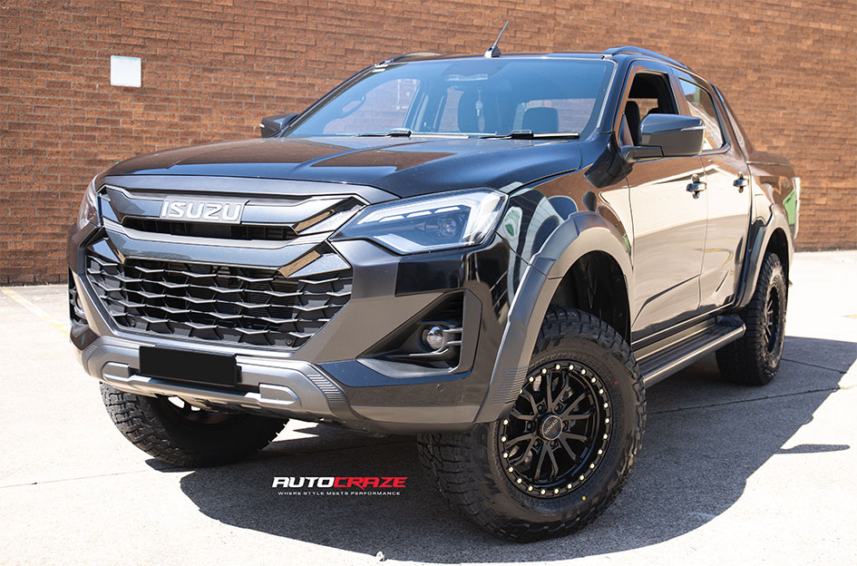 ISUZU DMAX NOMAD N133 SATIN BLACK 