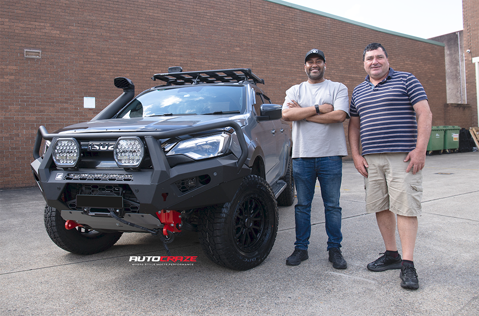 ISUZU DMAX NOMAD N133 SATIN BLACK