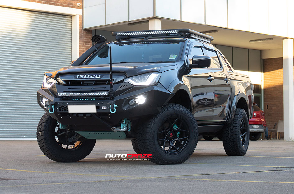 ISUZU DMAX NOMAD SABBATH MATTE BLACK