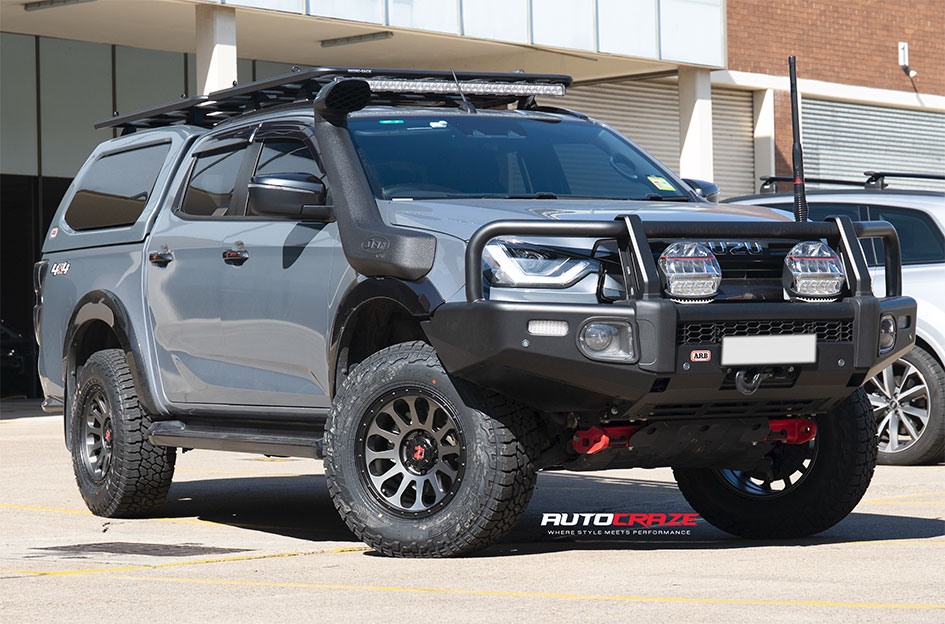 ISUZU DMAX NOMAD VICTIM GUN METAL BLACK RING