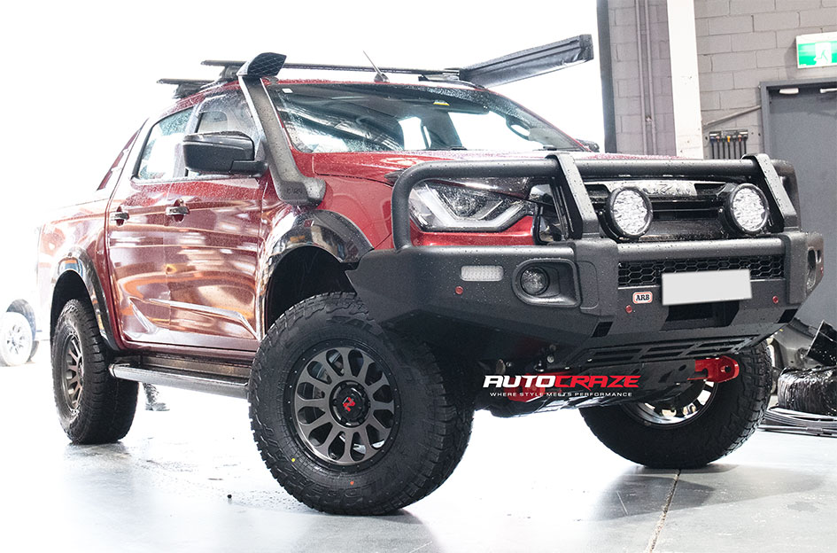 ISUZU DMAX NOMAD VICTIM GUN METAL BLACK RING