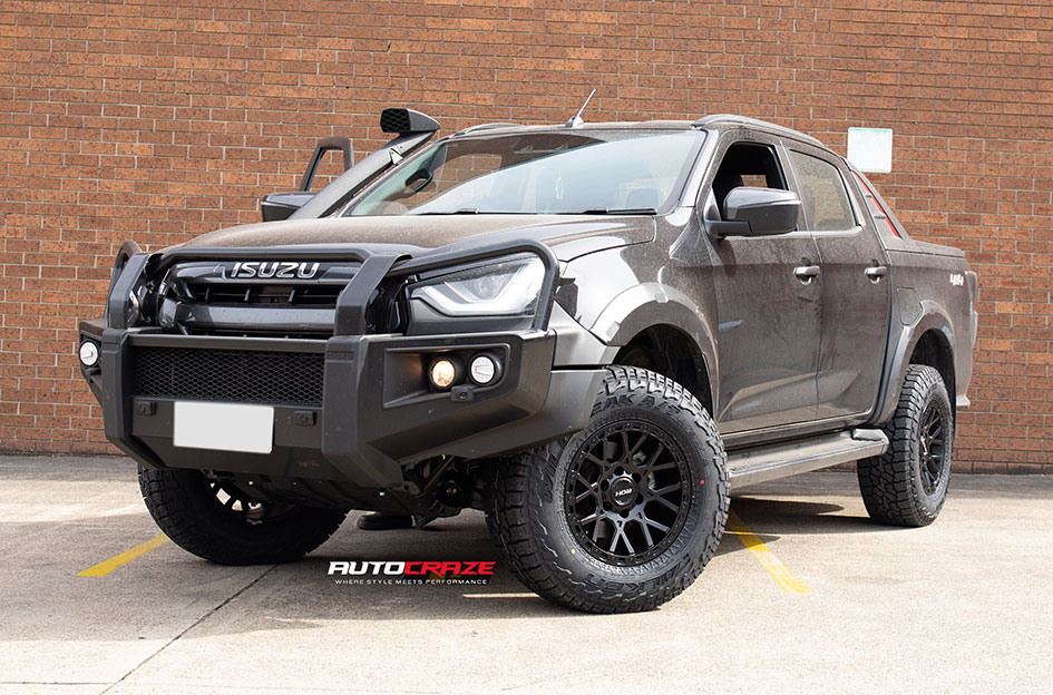 ISUZU DMAX ROH CRAWLER MATT BLACK 