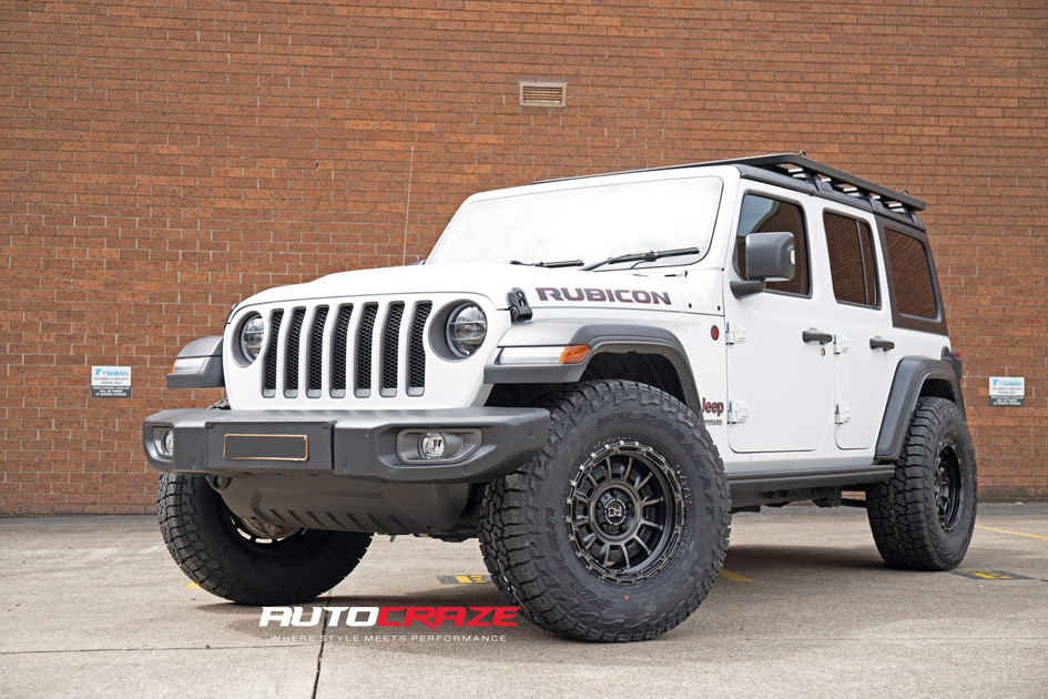 Jeep Wrangler Black Rhino Legion Wheels