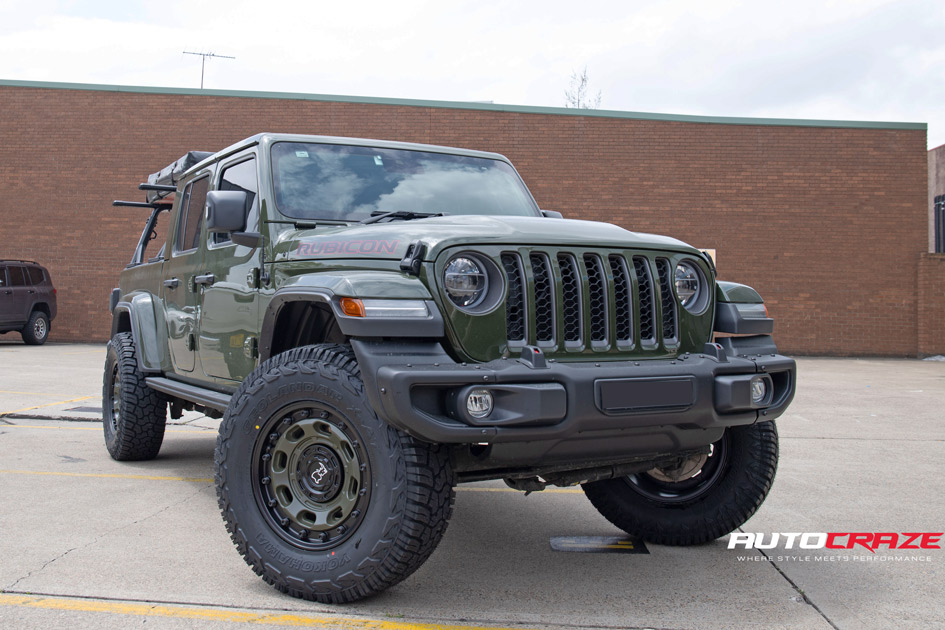 Jeep Gladiator Black Rhino Atlas Wheels 