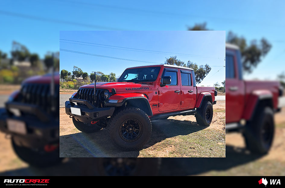JEEP GLADIATOR FUEL COVERT MATTE BLACK