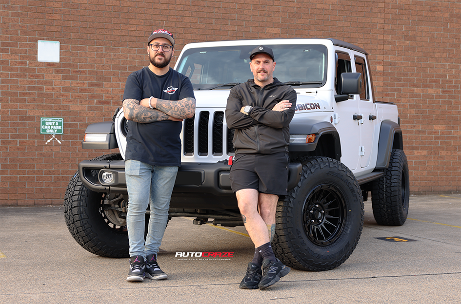JEEP GLADIATOR KMC KM542 IMPACT SATIN BLACK 
