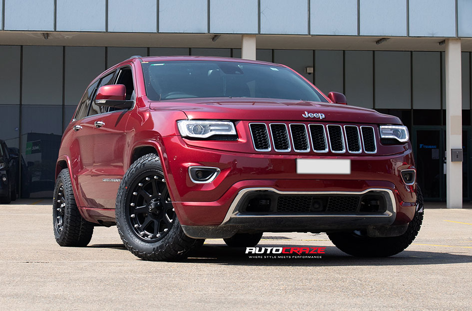 JEEP GRAND CHEROKEE KMC ADDICT XD MATTE BLACK