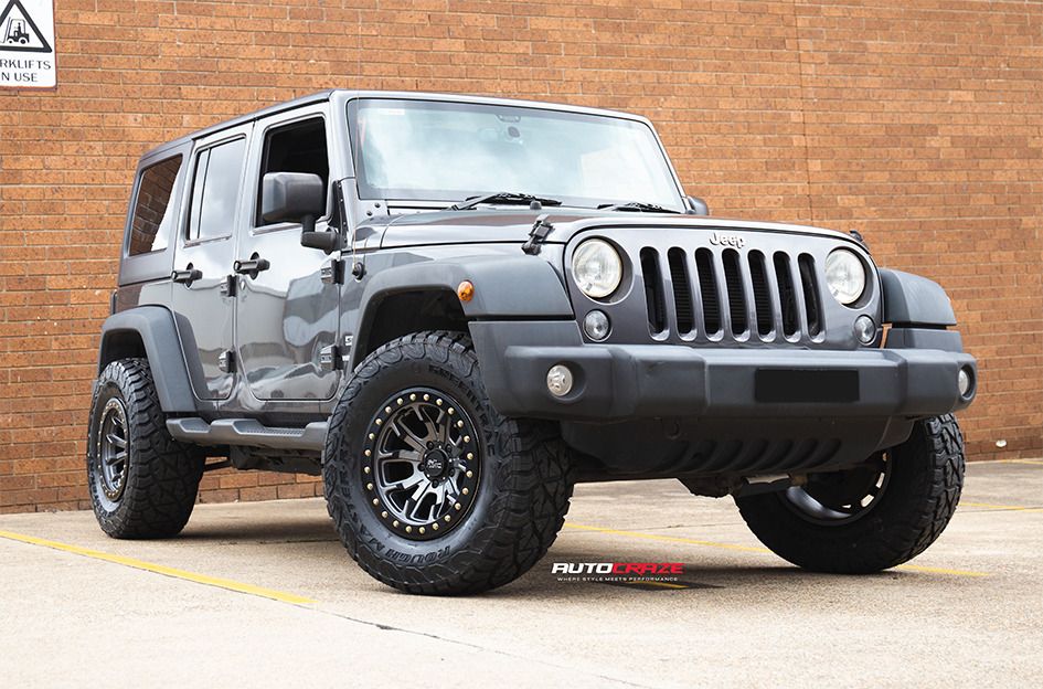 JEEP WRANGLER DIRTY LIFE DT1 SATIN GRAPHITE BLACK LIP