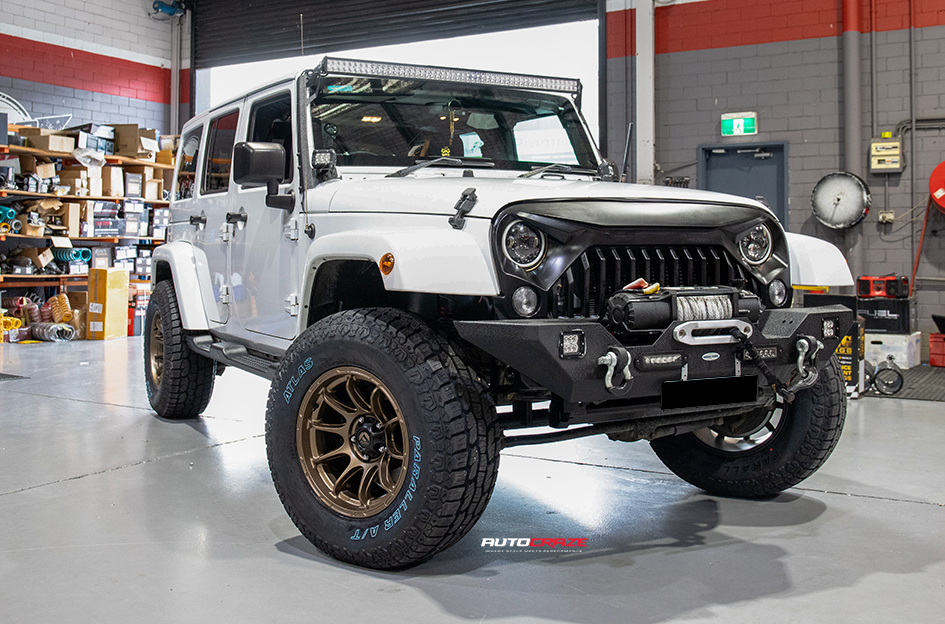 JEEP WRANGLER FUEL VARIANT MATTE BRONZE