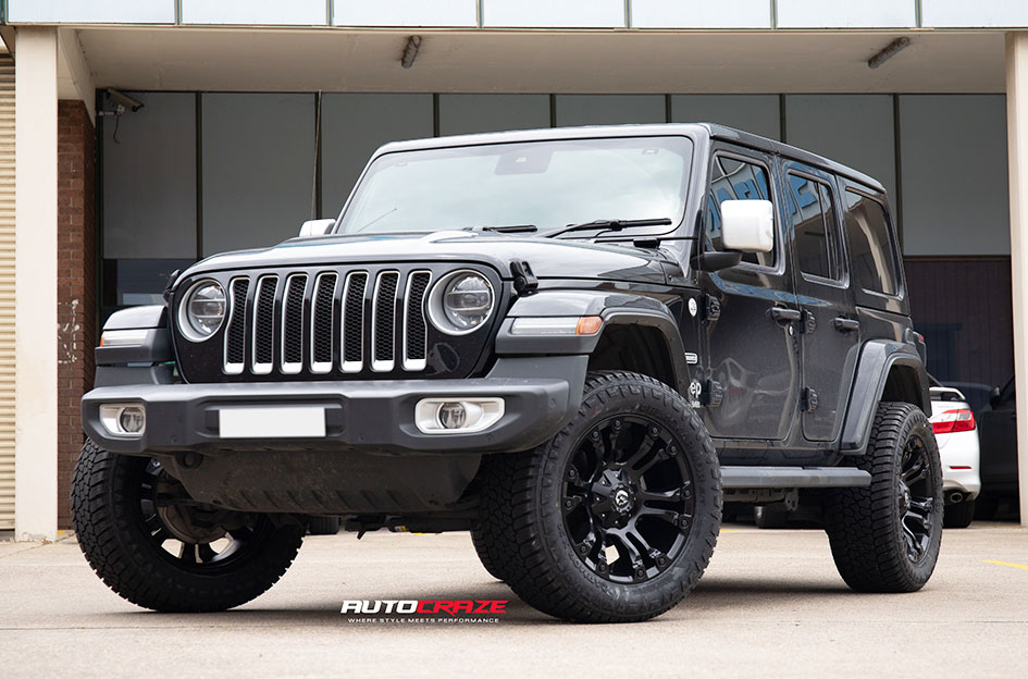 JEEP WRANGLER FUEL VAPOR MATTE BLACK 