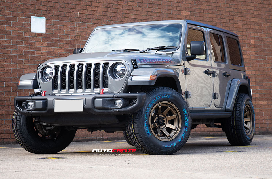 JEEP WRANGLER KMC TRAIL MATTE BRONZE