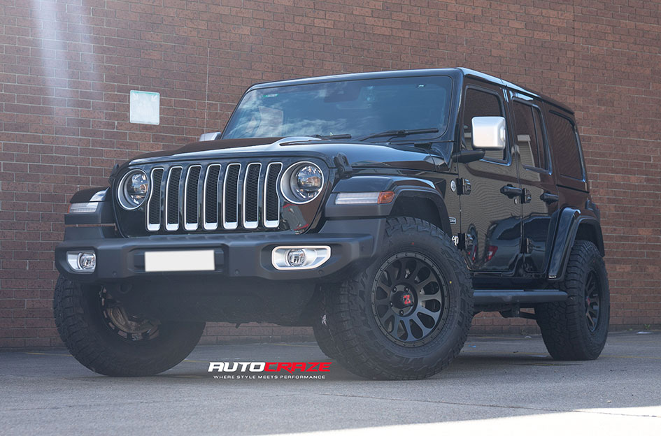 JEEP WRANGLER NOMAD VICTIM MATTE BLACK 