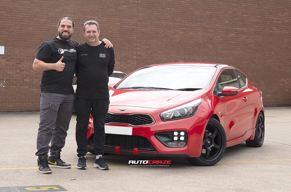 KIA CEED MOTEGI MR131 SATIN BLACK