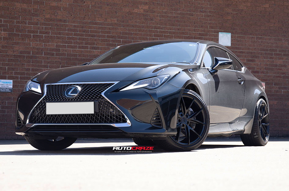 LEXUS RC NICHE MISANO MATTE BLACK 