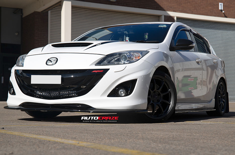 MAZDA 3 ENKEI PF09 MATTE GUNMETAL