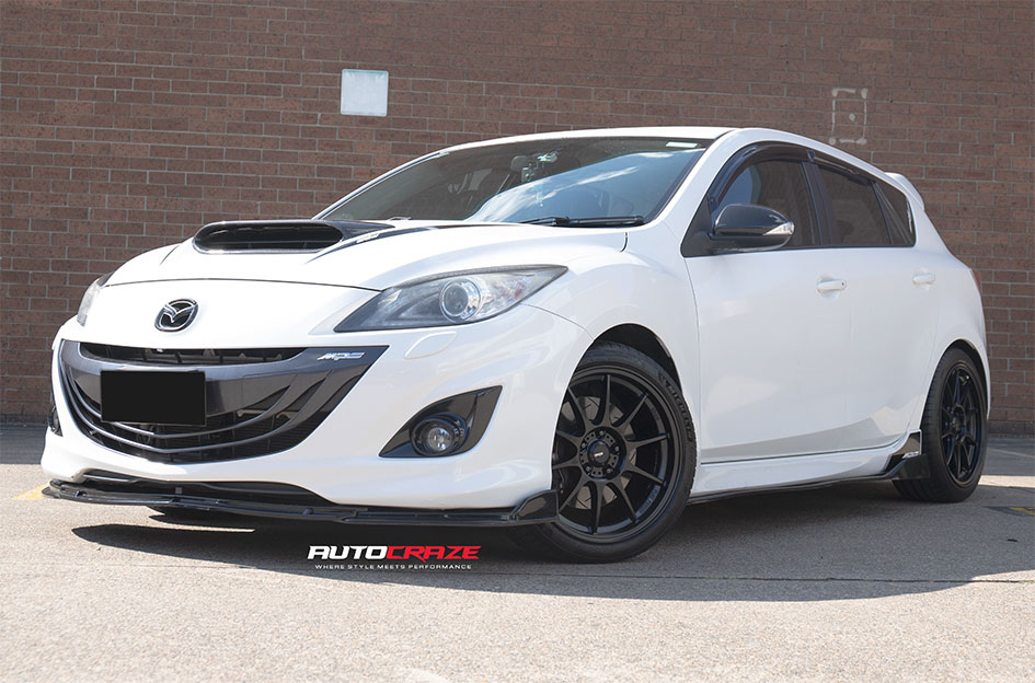 MAZDA 3 KONIG DEKAGRAM MATTE BLACK