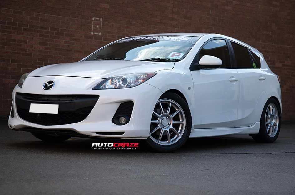 MAZDA 3 MOTEGI MR140  SILVER