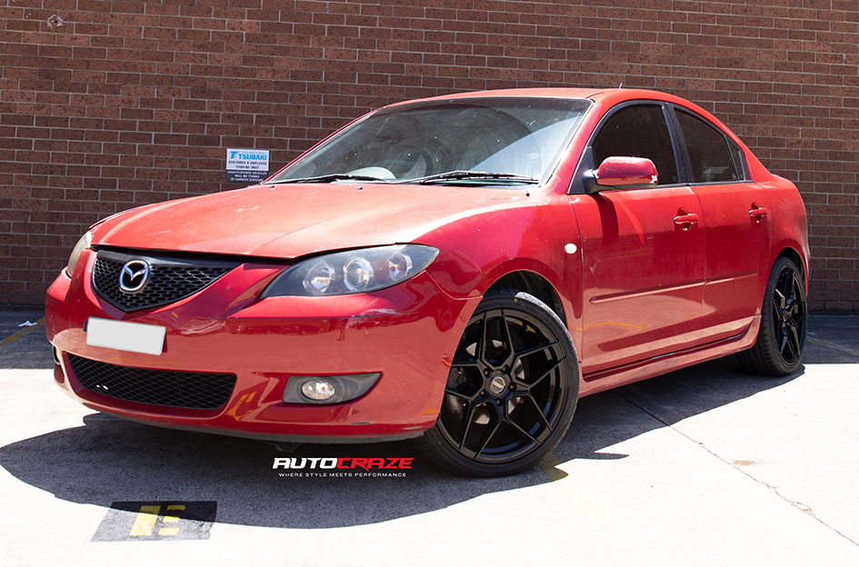 MAZDA 3 SSW LEMANS GLOSS BLACK