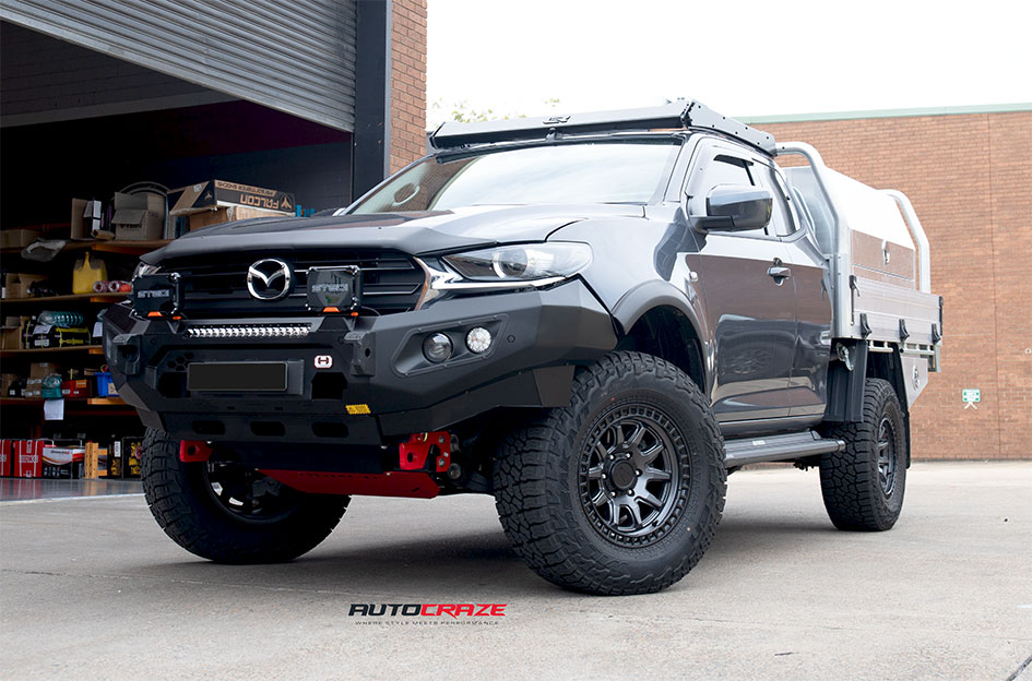 MAZDA BT50 BLACK RHINO CALICO GUNMETAL W/ BLACK LIP