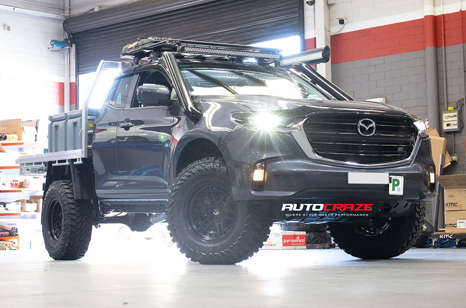 MAZDA BT-50 FUEL NITRO MATTE BLACK