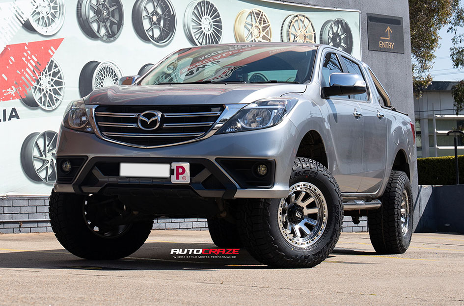 MAZDA BT-50 KING SNATCH GUN METAL MACHINED 
