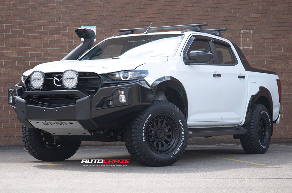 MAZDA BT50 KMC XD OMEGA XD856 SATIN BLACK